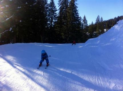 Cours de ski privé pour enfant à Chamonix