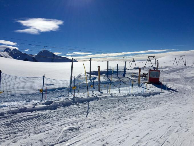 Entraînement sur les pistes